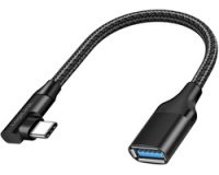 Câble adaptateur USB 3.2 Gen2, USB-C - USB-A, 0,2 m