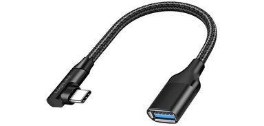 Câble adaptateur USB 3.2 Gen2, USB-C - USB-A, 0,2 m