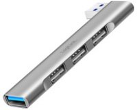 Hub USB 3.0 Ultraslim, 4 ports, boîtier aluminium