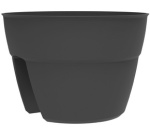 Pot pour balustrade 'OSAKA', diamètre 300 mm, anthracite