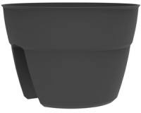 Pot pour balustrade 'OSAKA', diamètre 300 mm, anthracite