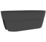 Pot pour balustrade 'OSAKA' (L)560x(P)300 mm, anthracite