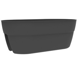 Pot pour balustrade 'OSAKA' (L)560x(P)300 mm, anthracite