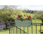 Pot pour balustrade 'OSAKA' (L)560x(P)300 mm, anthracite