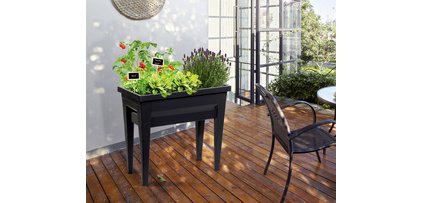 <em>Blumenkasten 'VEG&Table' City, anthrazit</em>