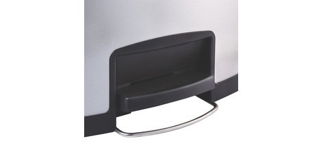 Collecteur à pédale Slim Jim, en métal, 90 litres