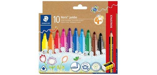 Feutre Noris jumbo, pack bonus