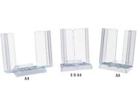 Porte-brochures de table, réglable, 1 compartiment