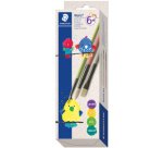 Set pinceaux à poils synthétiques Noris, 3 pièces