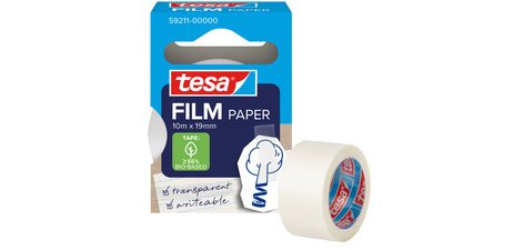 Film PAPER, transparent, 19 mm x 33 m