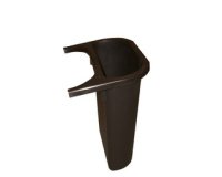 Corbeille à papier, 39 litres, PE, bleu