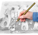 Crayon de papier Noris jumbo, HB, pot de 48