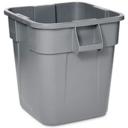 Collecteur BRUTE 106 litres, carré, en PP, gris