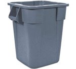 Collecteur BRUTE 151,4 litres, carré, en PP, gris