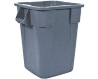 Collecteur BRUTE 151,4 litres, carré, en PP, gris