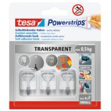 Crochet Powerstrips WIRED HOOK SMALL, transparent