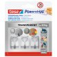 Crochet Powerstrips WIRED HOOK SMALL, transparent
