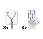 Crochet Powerstrips WIRED HOOK SMALL, blanc