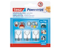 Crochet Powerstrips WIRED HOOK SMALL, blanc