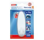 Crochet Powerstrips EXTRA LARGE ovale, blanc