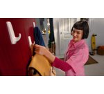 Powerstrips EXTRA LARGE rectangular hook, white