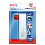 Crochet Powerstrips EXTRA LARGE rectangulaire, blanc