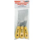 Jeu de couteaux à enduire, 3 pièces