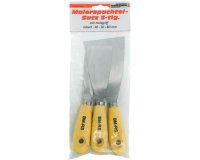 Set van plamuurmessen, 3 stuks