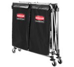 Sac pour chariot pliant X-Cart, 300 litres, noir