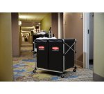 Sac pour chariot pliant X-Cart, 300 litres, noir