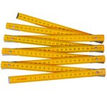Mètre pliant en bois, longueur: 2,0 m