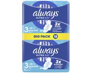 Serviette hygiénique Ultra Day, Long Plus, BigPack