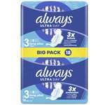 Serviette hygiénique Ultra Day, Long Plus, BigPack