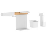 KITCHEN Kit combi L, 8 pièces, blanc