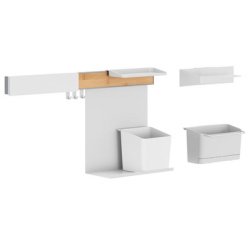 KITCHEN Kit combi XL, 9 delen, wit