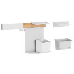 KITCHEN Kit combi XL, 9 pièces, blanc