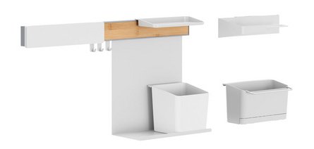 KITCHEN Kit combi XL, 9 pièces, blanc