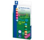 Staedtler bordkrijt, doos van 12 stuks in geassorteerde kleuren