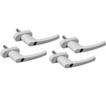 Set de poignées de fenêtre sécurisées