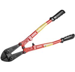 BRÜDER MANNESMANN boutenschaar DIN, lengte: 450 mm, rood