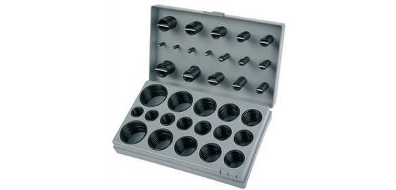 Assortment of O-rings, 407 pieces