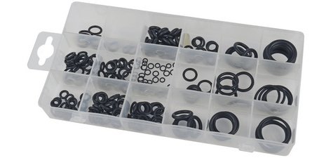 Assortiment de joints toriques, 225 pièces