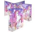Classeur à motif 'Happy Unicorns', A4