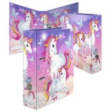 Classeur à motif 'Fantasy Unicorns', A4