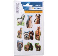 Sticker DECOR Alpagas