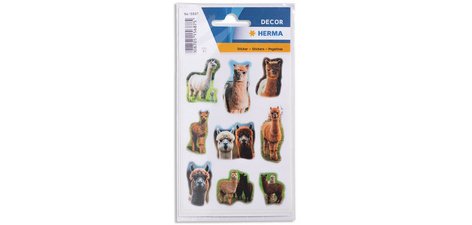 Sticker DECOR Alpagas