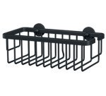 Corbeille de douche MOON BLACK, 1 niveau, noir