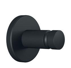 Support de serviette de toilette MOON BLACK, noir