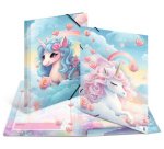 Chemise à élastique 'Happy Unicorns', carton, A3