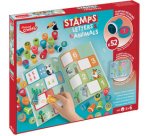 Creativ Coffret 52 tampons 'Lettres & Animaux'